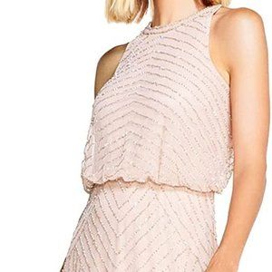 Adrianna Papell Beaded Gown, Size 6